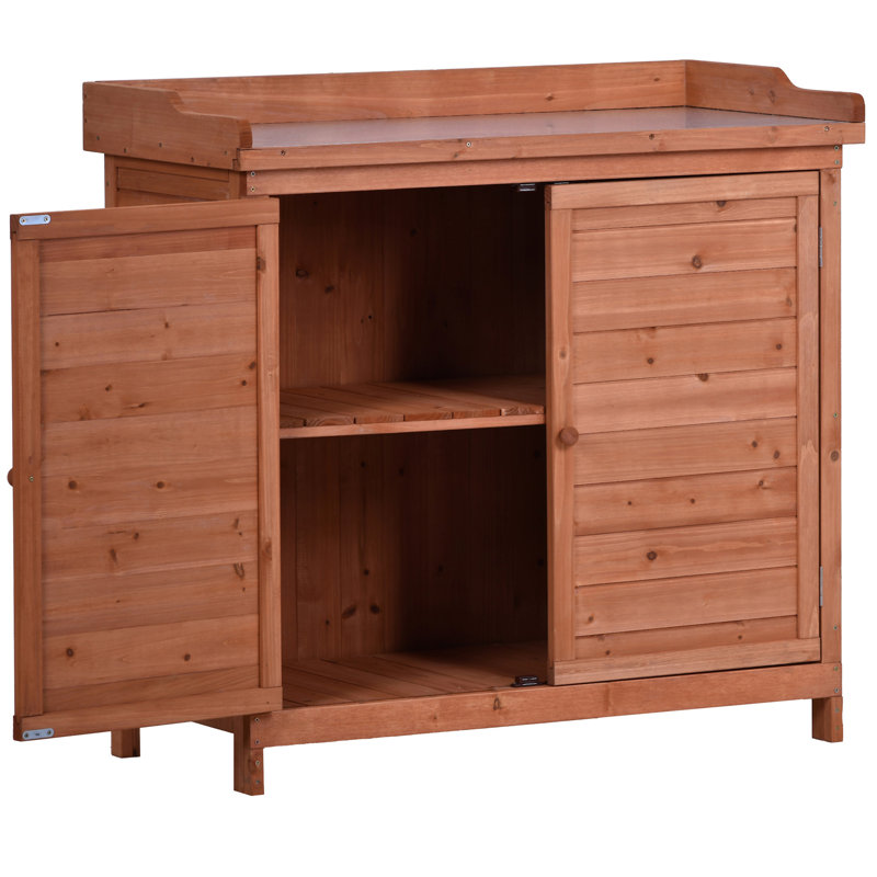TOPMAX Outdoor 39" Potting Bench Table