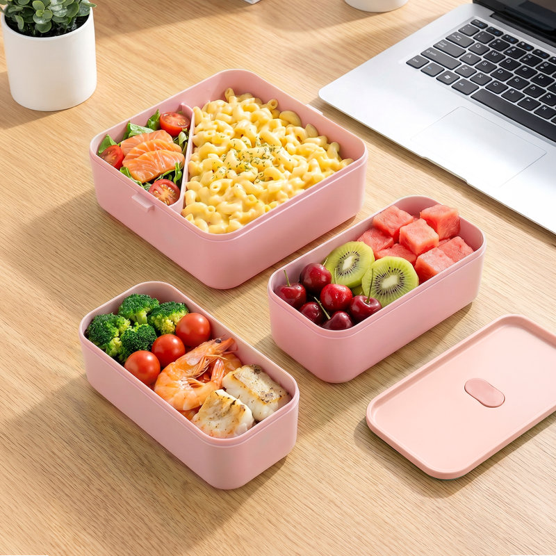 Food Storage Container, Pink