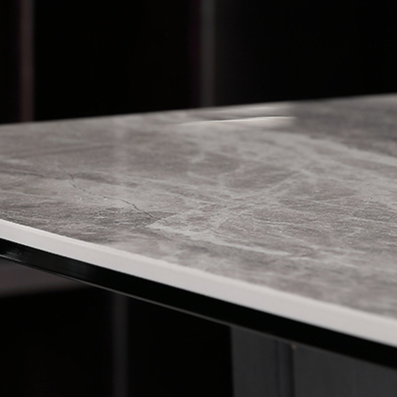 Table de salle à manger durable, H 29,92 po x L 62,99 po x l 31,49 po