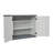 Horizontal Storage Shed With Removable Shelf