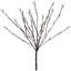 Branche florale de saule à 60 lumières DEL florales