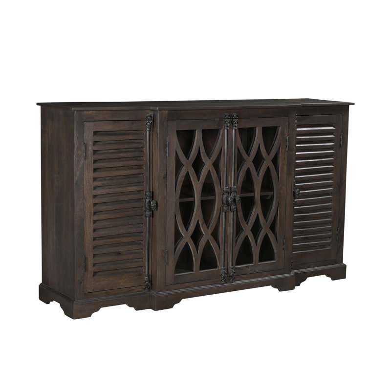 Josiane 4-door Solid Wood Sideboard