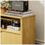 Tall Free Standing Shoe Cabinet with 3 Flip Drawers, Ample Storage for Entryway and Hallway, Modern Minimalist Design.