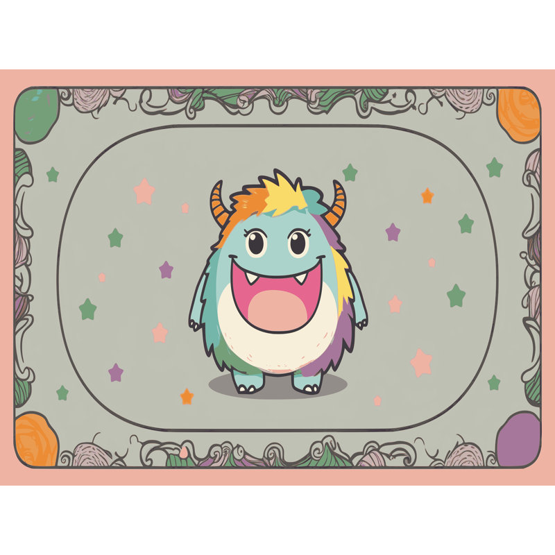 Tapis de vacances d'Halloween The Holiday Aisle®, Rectangle 5 pi x 7 pi