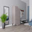 Alisen 8-Door Cabinet Stylish Multipurpose Storage with 8 Shelves-677990362