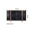 Armoire rétro noire