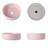 Mohzate 15.7'' Ceramic Circular Bathroom Sink-87976385