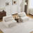 Boneless Modular Sectional Sofa (White)-1598852571