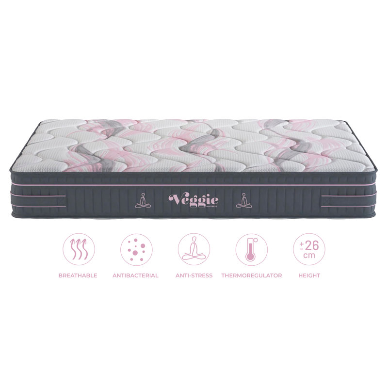Veggie Mattress Foam Mattress, Single (3')