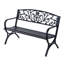 Banc de parc en acier et fonte Kerra
