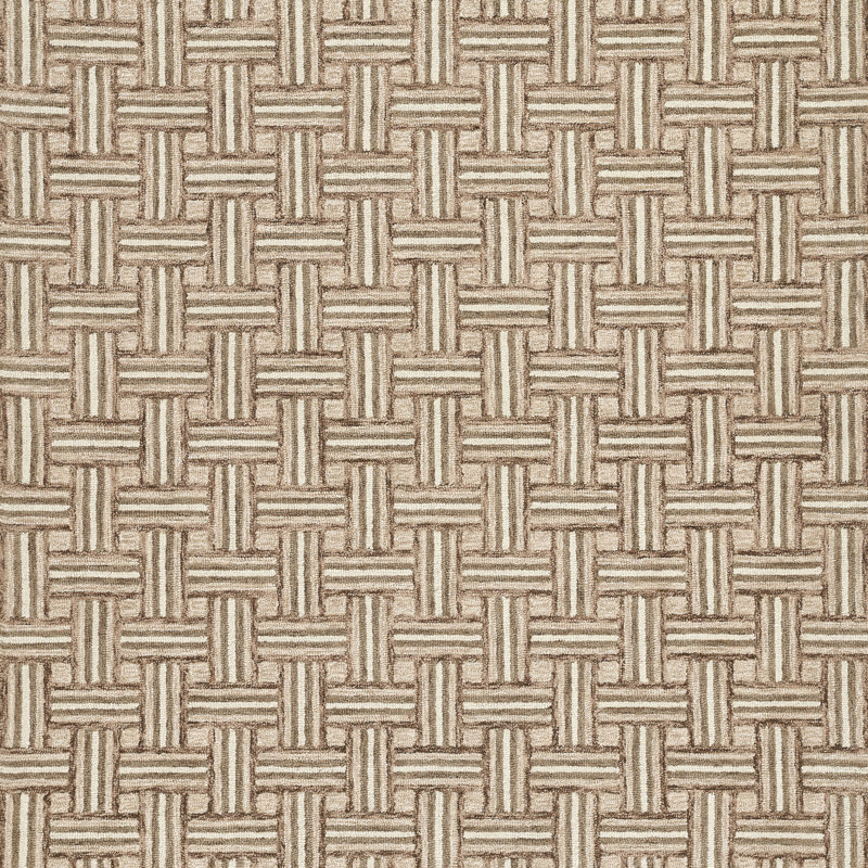 Abbott Hand Tufted Wool Geometric Rug, Rectangle 3'6" x 5'6"