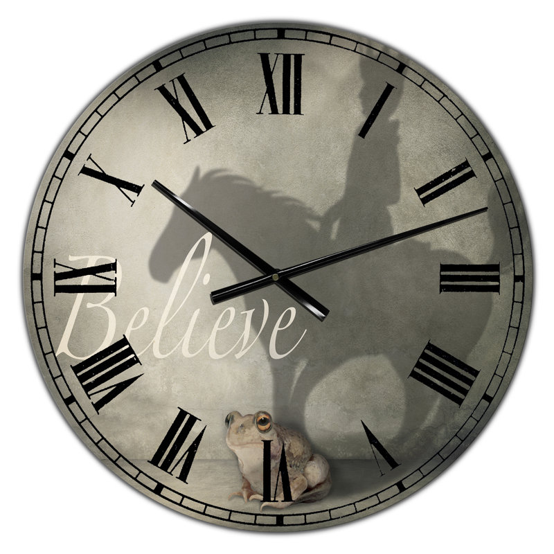 Horloge murale Believe Shadow II, Grand