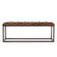 Cologne Leather Dining Bench