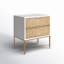 Table de chevet 2 tiroirs Giddens-323392176