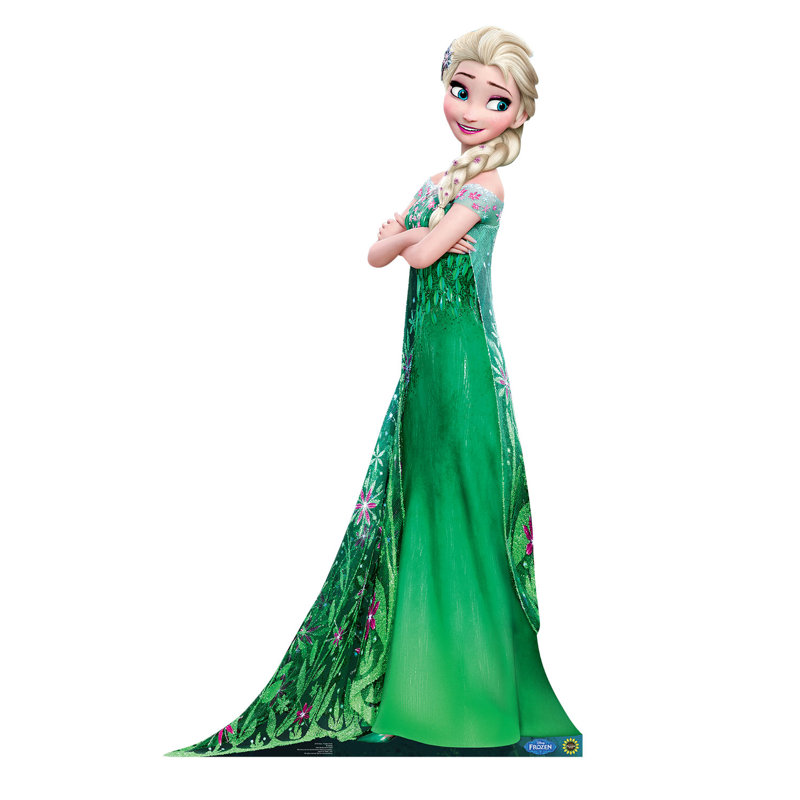Découpage de la taille de vie elsa Disney Frozen Fever
