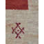 Handloomed Red Gabbeh Tribal Wool Area Rug-2029198070