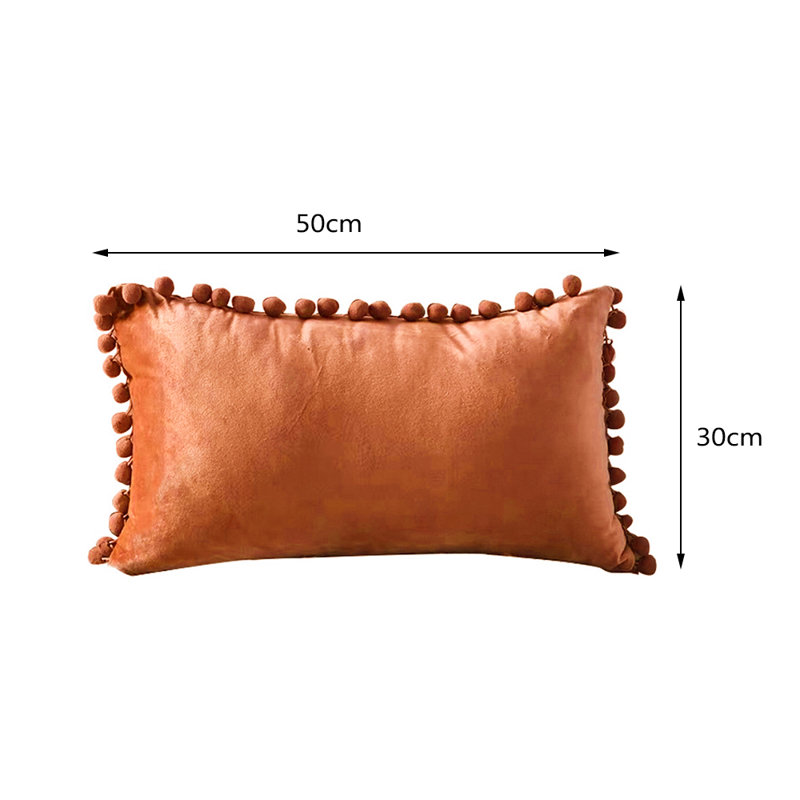 Allyson Rectangular Cushion Cover, Orange