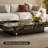 Luxury-lite rectangular marble coffee table-204930737-204930738