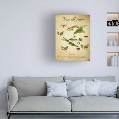 Art mural sur toile tendue - Gail Fraser «Embracement change - Trust», art mural pour salon, chambre à coucher ou bureau - 14 x 19