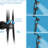 5 Inch Rain Shower & 7-Spray Handheld , 26" Adjustable Slide Bar, 1.8Gpm Dual Flow, Approved, Installation, Black Finish, Stainless Steel 7 Function Spray Modes For A Pleasant With Flow , Ideal-125033922