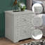48cm W Manufactured Wood Bedside Table