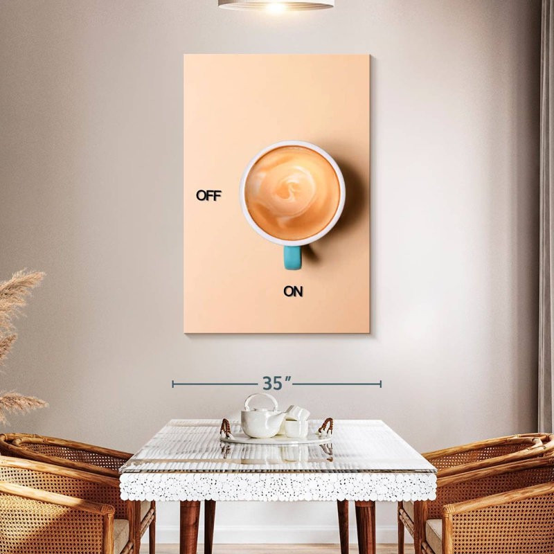 Yarlin Coffee For Energy, 48" H x 32" W