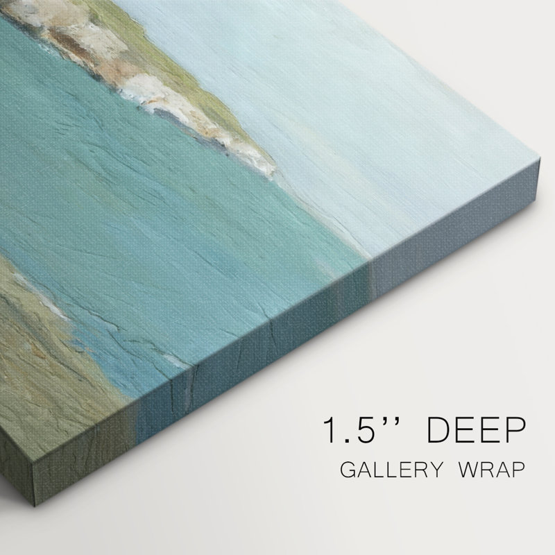 Falaises ensoleillées II - Cavas enveloppés de galerie, 40 x 60