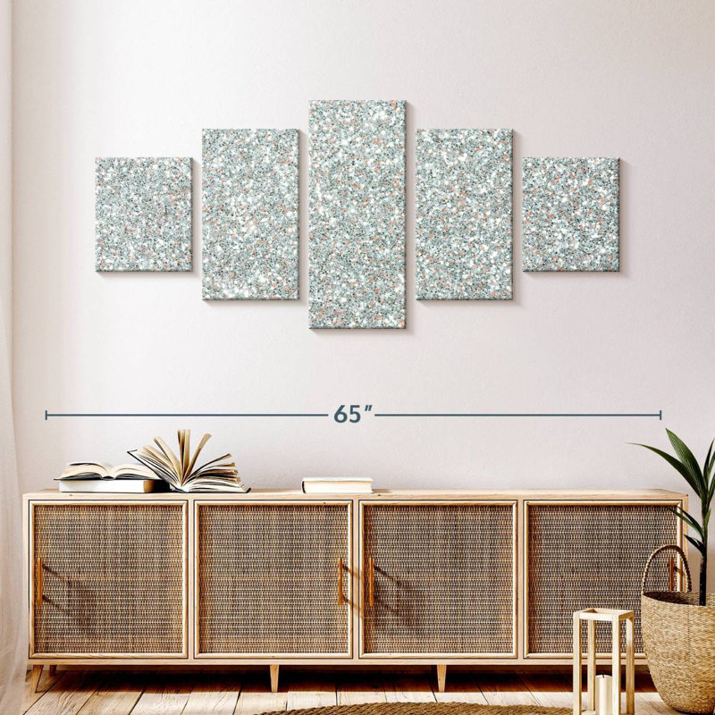 Abstrait paillettes argentées