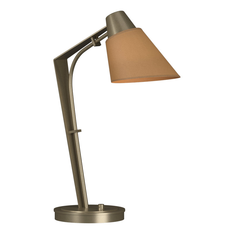 Reach 21.9" Desk Lamp, Soft Gold, Flax