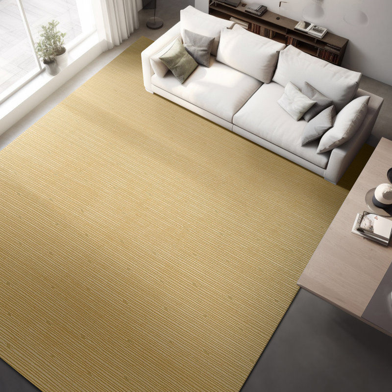 Rectangle Area Rug, Rectangle 6' x 9', Tuscan/Beige