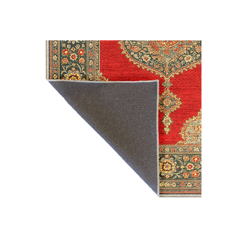 Tapis beige tissé traditionnel Mosso, 2'4" x 3'11"