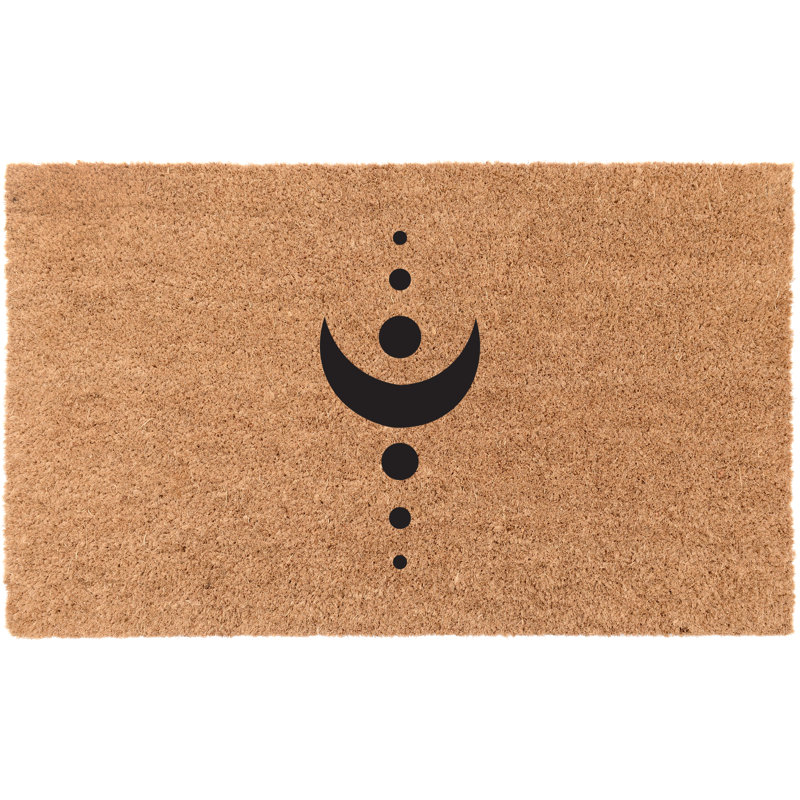 Mechell Non-Slip Outdoor Doormat