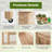 Nanka Wood Elevated Planter