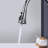 Topcraft Stainless Steel Single Handle Pull-Down Sprayer Kitchen Sink Faucet with 360° Swivel Spout-51285820