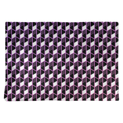 Katelyn Elizabeth Cotton Geometric Rectangle Placemat