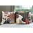Burnt Orange Green Outdoor Pillow Cover-97441042