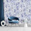 Rouleau de papier peint pelez et collez Blue Meadow Toile