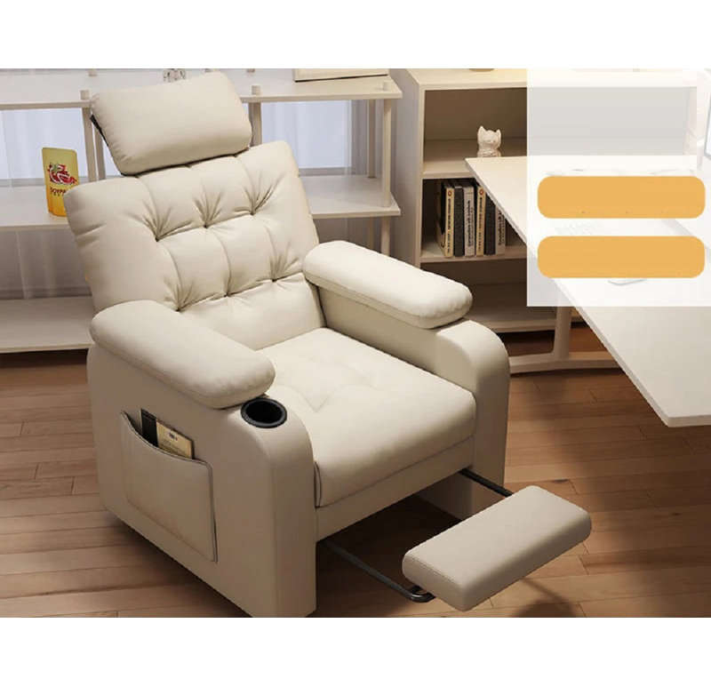 Myrdell Genuine Leather Side Chair