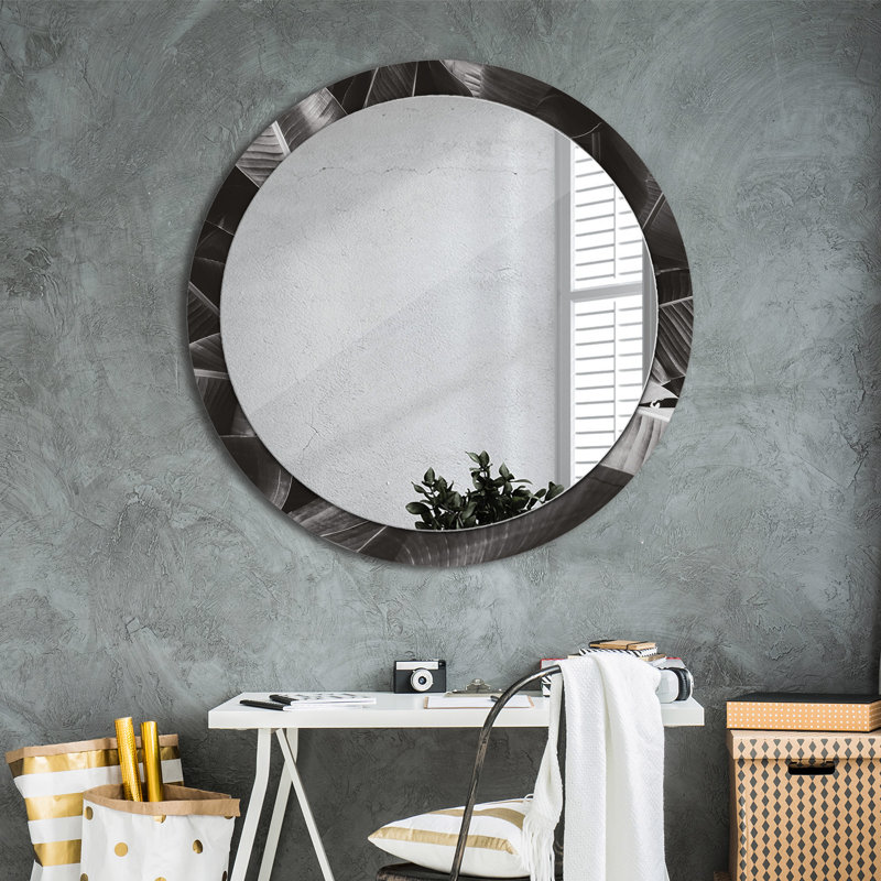 Huldar Glass Flat Wall Mirror