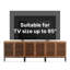 Modern Buffet 90 po, console de divertissement 3 en 1-986575981