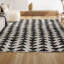 Tapis crème / noir Farnham-701582566