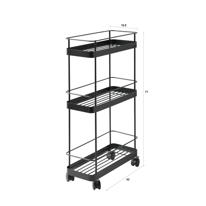 Tedford Metal Bar Cart