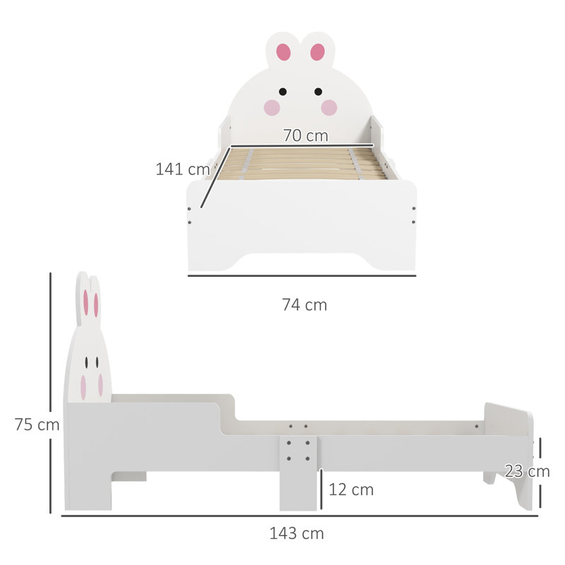 Keiper Cot Bed / Toddler (70 X 140cm) Standard Bed Frame