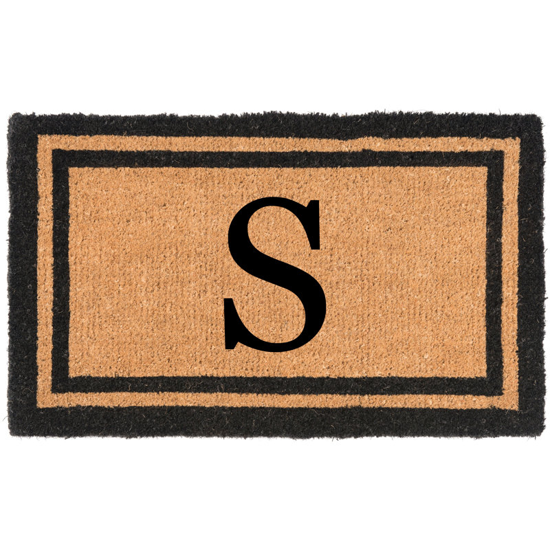 Tapis de porte d'extérieur 36 po x 22 po Welcome, S