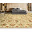 Tapis oriental ivoire / vert / rouge noué à la main Elegance-90051611
