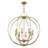 Monona 8 - Light Dimmable Globe Chandelier-20243987