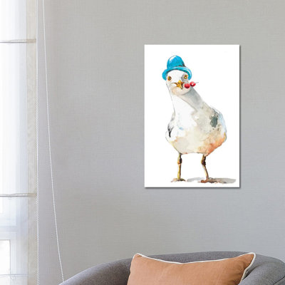 Silly Seagull by Patricia Pinto - Wrapped Canvas Gallery-Wrapped Canvas Giclée