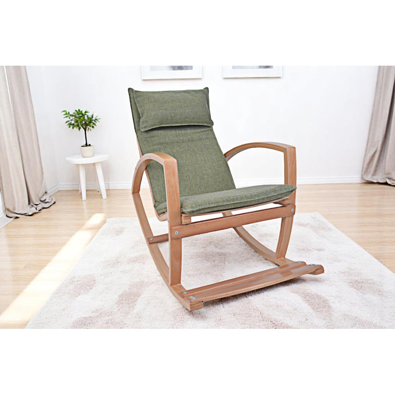 Chaise berçante moderne (y compris la chaise), Vert