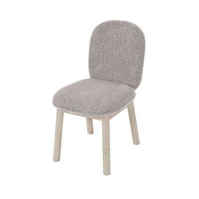 Esme Upholstered Back Side Chair in Gray -  Corrigan StudioÂ®, 44C059BFF8B340F6A144C60A9A3D83B8