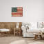 «US American Flag Wood Designed» par Luke Wilson, impression sur bois-1832314916-1832314943